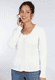 Strickjacke Lindara solid - ivory