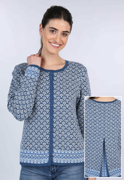 Strickjacke Kadir Nordic  - ink