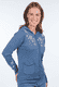 Strickjacke Maliya - swedish blue