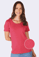 T-Shirt Sarina  - cerise