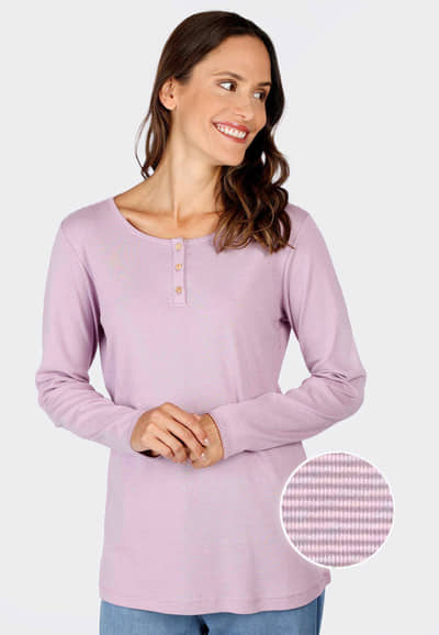 Langarmshirt Senajala  - pansy