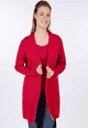 Strickjacke Tschima double  - cerise