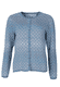 Strickjacke Kadir gradient  - swedish blue