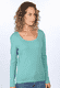 Langarmshirt Malin  - sage