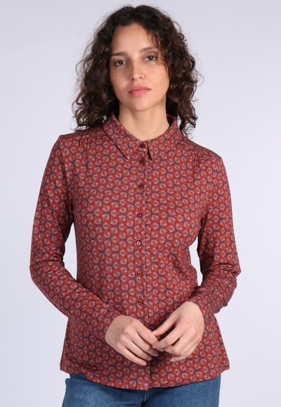 Bluse Candy ethno  - henna