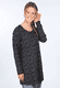 Tunika Lottali Meadow  - black