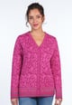 Strickjacke Christi Peony - raspberry