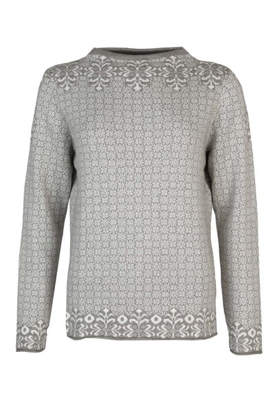 Strickpullover Dorit geo - steel