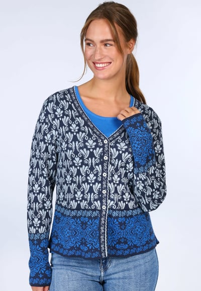 Strickjacke Lindara - navy