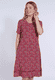 Kleid Stina - burgundy