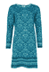 Strickkleid Suri oriental - deep ocean