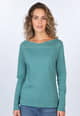 Langarmshirt Kajsa  - bottle green