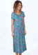 Kleid Masalita oriental - ocean