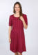 Kleid Imani  - deep purple