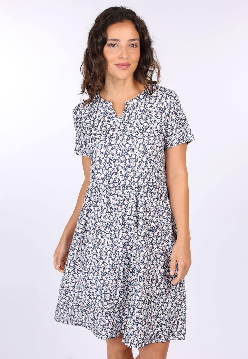 Kleid Ivetala little tulip - navy