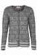 Strickjacke Renee damast  - grey