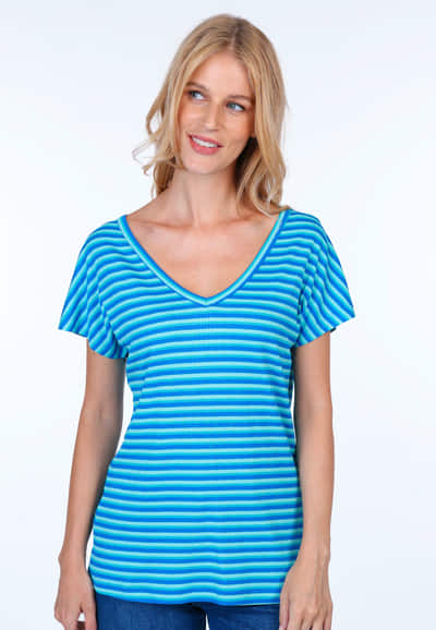 T-Shirt Janny - lapis