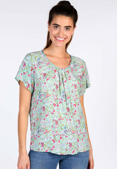 Bluse Sinja  - pastel blue
