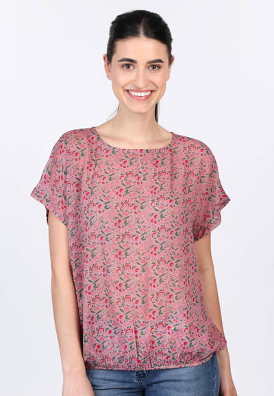 Bluse Meren - dusty orchid