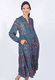 Kleid Sannab oriental - indigo
