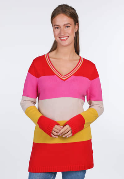 Strickpullover Violi  - red