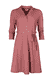 Kleid Clary geo dot - burgundy