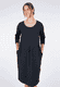 Kleid Jola solid - black
