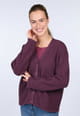 Strickjacke Lorainna - deep purple