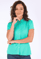 Bluse Andyra solid - atlantis