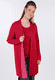 Strickjacke Tschima double  - cerise