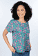 T-Shirt Betzi oriental - ocean