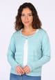 Strickjacke Rixa  - pastel blue