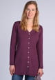 Strickjacke Angela - plum