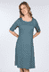 Kleid Eilina feather  - lake