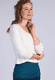Strickjacke Liselotte - ivory