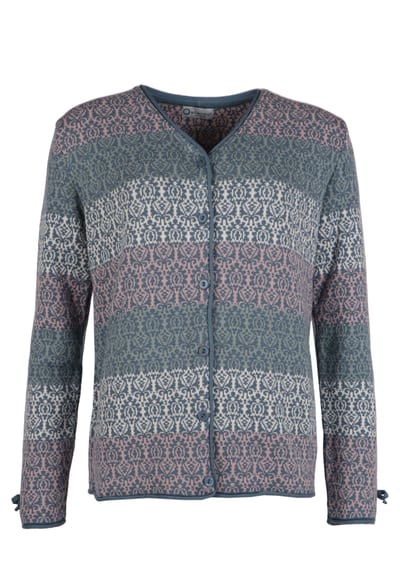 Strickjacke Christa Odense - blue pearl