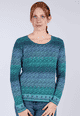 Pullover Josefine peacock - emerald