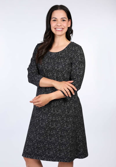 Kleid Giannali Meadow  - black