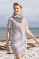 Kleid Kleid Ellen print - ivory