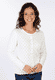 Strickjacke Lele  - ivory