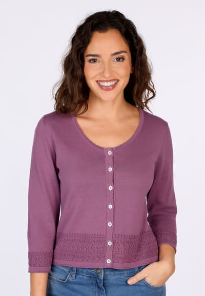 Strickjacke Liselotte  - hortensia