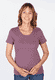 T-Shirt Sarina  - dusty orchid