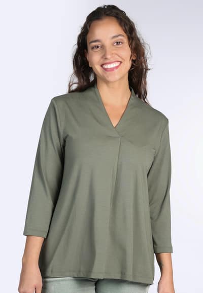 3/4-Arm-Shirt Lilitha - thyme