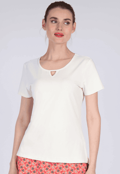 T-Shirt Vicky - ivory