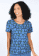 T-Shirt Nadia - indigo