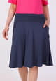 Marit solid - navy