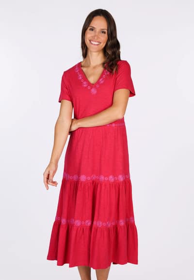 Kleid Marissea - cerise