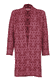 Strickmantel Birka ornament - purple