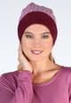 Strickmütze Hannah solid - purple