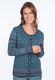 Strickjacke Renee Circles - navy